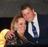 Amy Ward, pictured here with former Lemoore Police Chief Darrell Smith, will be honored as a Kings County exceptional woman by Rep. TJ Cox at the Valiant Awards scheduled for August 25.